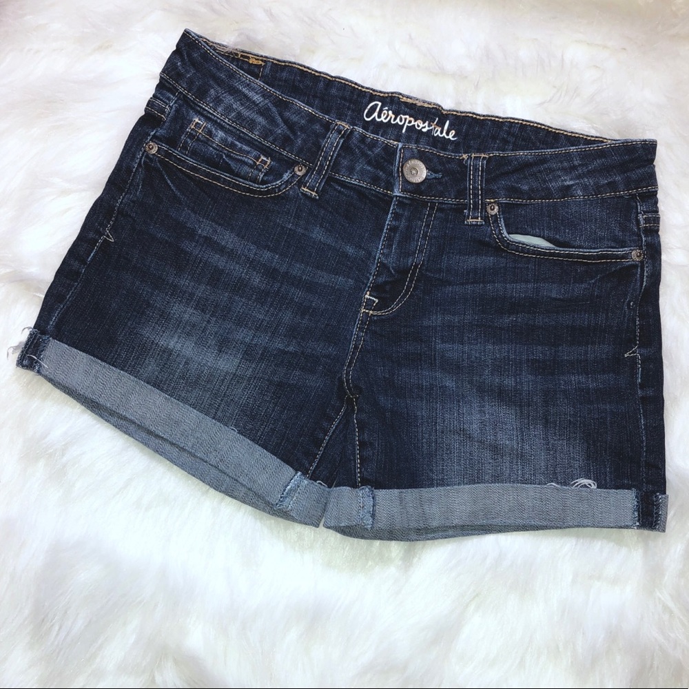 Aeropostale blue jean shorts. Size 4.